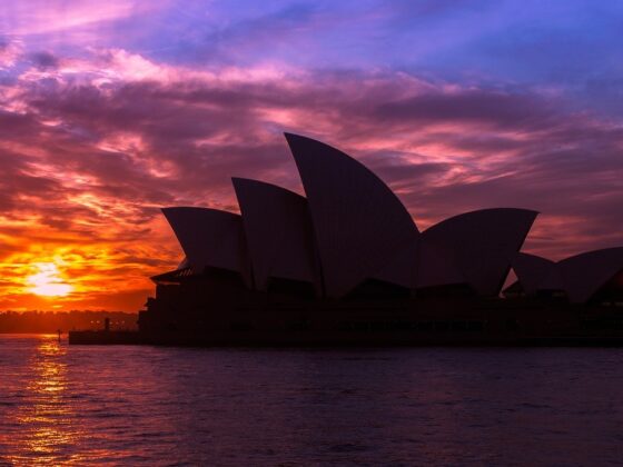 Sydney Opera House Sunset